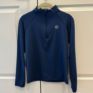Vineyard Vines Quarter-Zip | Boy size Medium 12-14 | Navy Blue